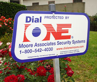 Dial One Security Sign